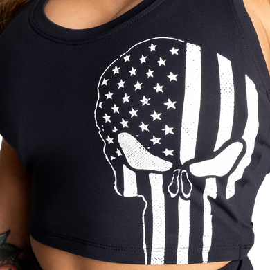 Better Bodies Skull Core Top (Black) спортивний жіночій топ для фітнесу TJ-1317 фото