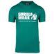 Спортивная мужская футболка Classic T-shirt (Teal) Gorilla Wear F-919 фото 1