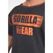 Спортивная мужская футболка Wallace Workout Top (Gray/Orange) Gorilla Wear F-1138 фото 3