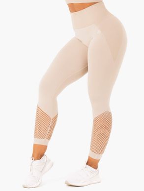 Спортивные женские леггинсы OASIS SEAMLESS LEGGINGS (Sand) Ryderwear LS-985 фото