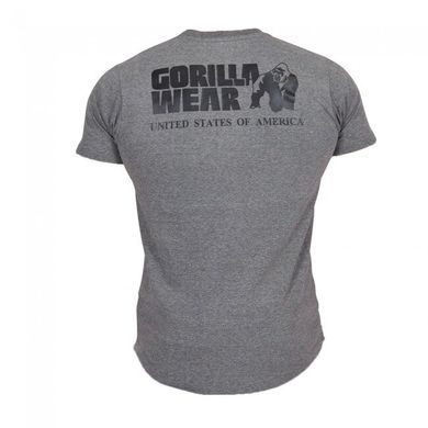 Спортивная мужская футболка Bodega T-Shirt (Gray) Gorilla Wear F-677 фото