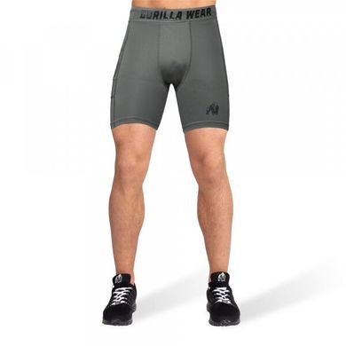 Спортивні чоловічі шорти Smart Shorts (Gray) Gorilla Wear  ShC-26 фото