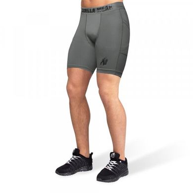 Спортивні чоловічі шорти Smart Shorts (Gray) Gorilla Wear  ShC-26 фото