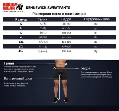 Спортивний чоловічий костюм Kennewick Set (Gray) Gorilla Wear KS3-344 фото