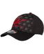 Спортивная унисекс кепка Julian Cap (Black/Red) Gorilla Wear Cap-933 фото 1
