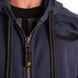 Gasp Pro Gym Hood (Washed Navy) спортивна  чоловіча худі  для бодібілдингу. PGH-1508 фото 4
