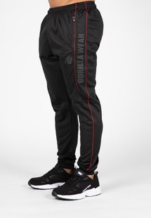 Спортивные мужские штаны  Branson Pants (Black/Red) Gorilla Wear  MhP-886 фото