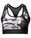 Gorilla Wear Phoenix Sports Bra (Black/White) женский спортивный топ для фитнеса SB-525 фото 2