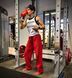 Gasp Iron Camp Division Pants (Chili Red) cпортивні чоловічі штани для бодібілдерів. DP-372 фото 8
