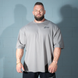 Gasp Washed Iron Tee (Washed Smoke Grey) спортивная мужская футболка для бодибилдинга. F-1500 фото 1
