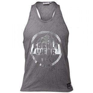 Спортивная мужская майка Mill Valley (Gray)  Gorilla Wear M-576 фото