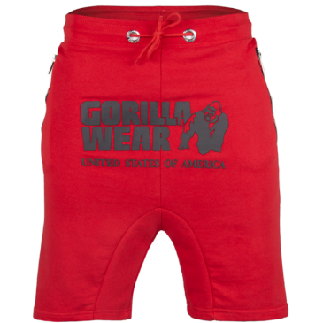 Спортивные мужские шорты Alabama Drop Shorts (Red) Gorilla Wear SH-283 фото