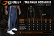 Gasp 2 Stripe Standard Mesh Pant (Black/Red) спортивні чоловічі штани для бодібілдингу. MhP-1232 фото 5