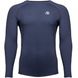 Спортивная мужская футболка Rentz Long Sleeve (Navy Blue) Gorilla Wear  LS-58 фото 1