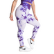 Спортивные женские леггинсы Entice Scrunch Leggings (Purple Tie Dye) Better Bodies SjL-1086 фото 2