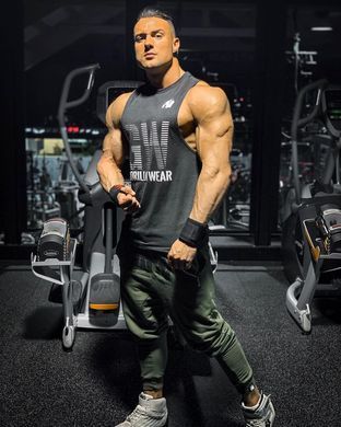 Gorilla Wear Dakota T-Shirt (Gray) спортивная мужская безрукавка для бодибилдинга M-936 фото