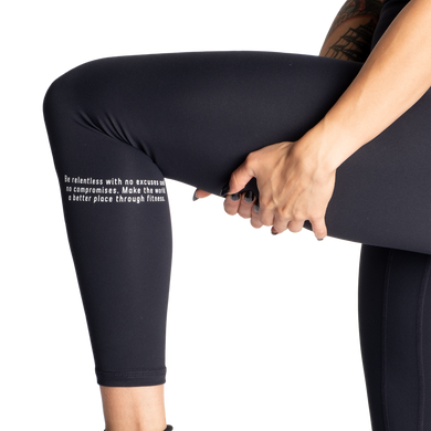 Better Bodies Skull Core Leggings (Black) спортивные женские леггинсы для фитнеса LJ-1318 фото