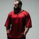 Explosive Fibres Ltd "XXXL INC " Airtex V neck Shirt (Ruby Red) спортивна чоловіча футболка для бодібілдингу. F-1483 фото 1
