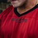 Explosive Fibres Ltd "XXXL INC " Airtex V neck Shirt (Ruby Red) спортивна чоловіча футболка для бодібілдингу. F-1483 фото 4