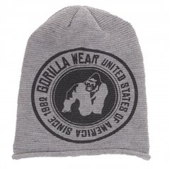 Спортивная унисекс шапка Oxford Beanie (Gray) Gorilla Wear  BS-528 фото