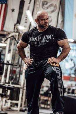 Gasp Original Mesh Pants (Black) cпортивні чоловічі штани для бодібілдингу. SwP-1476 фото