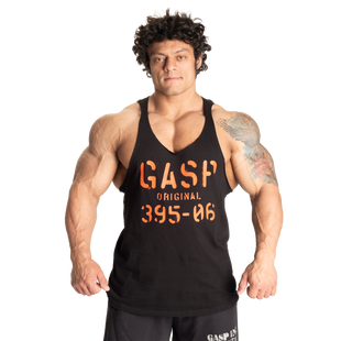 Спортивная мужская майка Original Stringer (Black/Flame) Gasp М-989 фото