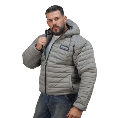 Спортивная мужская куртка Jacket "Town" (grey) Brachial KS-305 фото