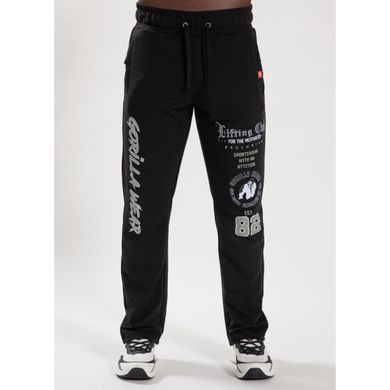 Gorilla Wear Colorado Sweatpants (Black) мужские спортивные штаны для бодибилдинга Sp-643 фото
