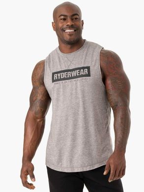 Спортивная мужская безрукавка Iron Baller Tank (Grey) Ryderwear M-615 фото