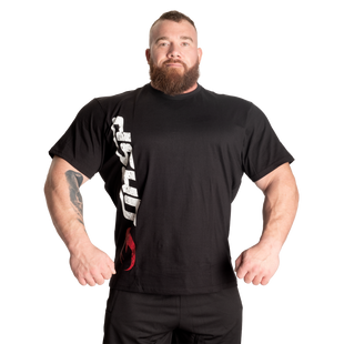 Gasp Original Tee (Black/Red) спортивная мужская футболка для бодибилдинга. F-155 фото