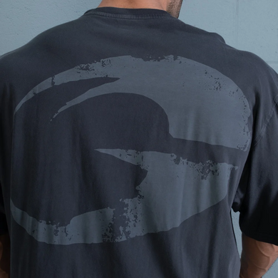 Gasp Rep Iron Tee (Washed Black) cпортивна чоловіча футболка для бодібілдингу. F-1522 фото