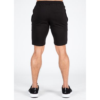 Спортивные мужские шорты  Milo Shorts (Black/Gray) Gorilla Wear   SwS-1042 фото