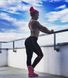 Спортивные женские леггинсы Carlin Tight (Black/Pink) Gorilla Wear  LC-580 фото 6