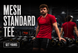 Better Bodies Mesh Standard Tee (Chili Red) спортивна чоловіча футболка для бодібілдингу. F-1509 фото 6
