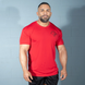Better Bodies Mesh Standard Tee (Chili Red) спортивна чоловіча футболка для бодібілдингу. F-1509 фото 1