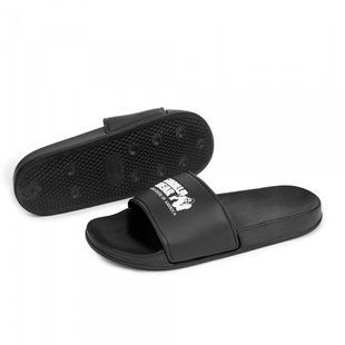 Спортивні унісекс слайдери Pasco Slides (Black) Gorilla Wear  SSp-992 фото