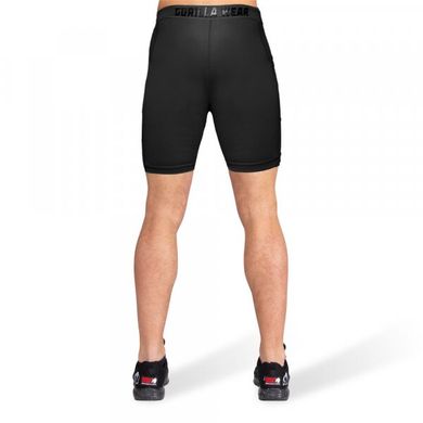 Спортивные мужские шорты Smart Shorts (Black) Gorilla Wear  ShC-27 фото