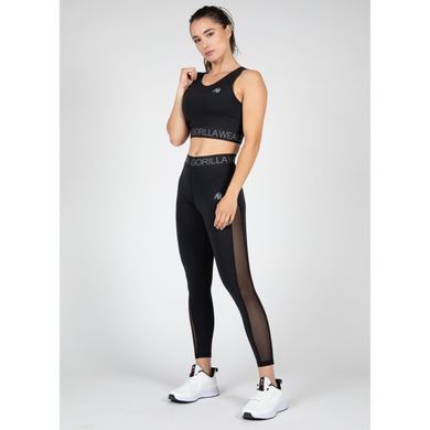 Спортивные женские леггинсы Osseo Leggings (Black) Gorilla Wear Lj-1214 фото