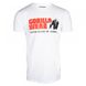 Спортивна чоловіча футболка Classic T-shirt (White) Gorilla Wear  F-116 фото 1