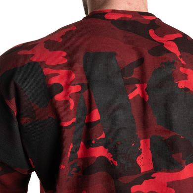 Спортивная мужская футболка Thermal Skull Tee (Red Camo) Gasp F-133 фото