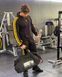 Спортивна чоловіча худі  Banks Hoodie (Black/Yellow) Gorilla Wear BH-1062 фото 6