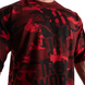 Спортивная мужская футболка Thermal Skull Tee (Red Camo) Gasp F-133 фото 4
