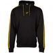 Спортивна чоловіча худі  Banks Hoodie (Black/Yellow) Gorilla Wear BH-1062 фото 3