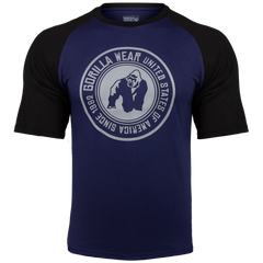 Спортивная мужская футболка Texas T-Shirt (Navy/Black) Gorilla Wear   F-92 фото
