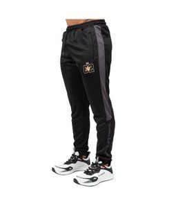 Gorilla Wear Devon Training Pants (Black/Gray) спортивні чоловічі штани для бодібілдингу. TrP-1404 фото