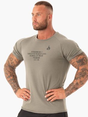 Спортивная мужская футболка DUTY T-SHIRT (Army Green) Ryderwear F-947 фото