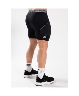 Спортивьіе мужские шортьі Norton Seamless Short (Black)  Gorilla Wear ShC-742 фото