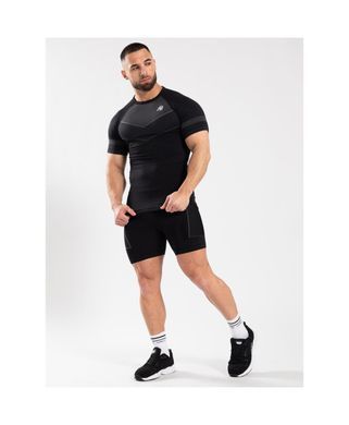 Спортивьіе мужские шортьі Norton Seamless Short (Black)  Gorilla Wear ShC-742 фото