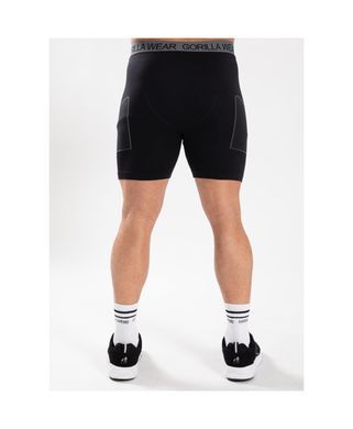 Спортивьіе мужские шортьі Norton Seamless Short (Black)  Gorilla Wear ShC-742 фото