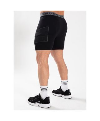 Спортивьіе мужские шортьі Norton Seamless Short (Black)  Gorilla Wear ShC-742 фото